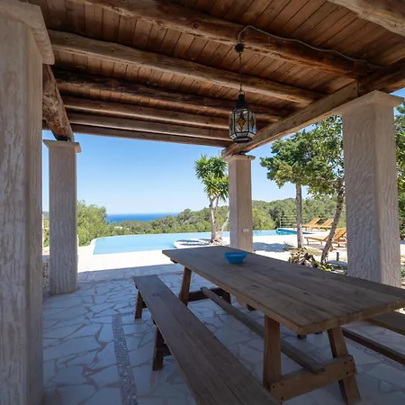 Pla Roig Con Vistas Al Mar Y La Puesta De Sol Villa