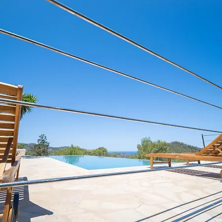 Villa Pla Roig Con Vistas Al Mar Y La Puesta De Sol *
